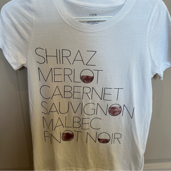 JCrew Wine t-shirt - Picture 2 of 4